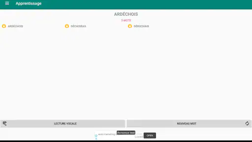 Alphagram-R : Anagrammes screenshot