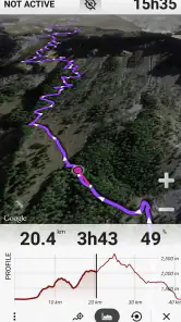 AlpineQuest Rando GPS screenshot