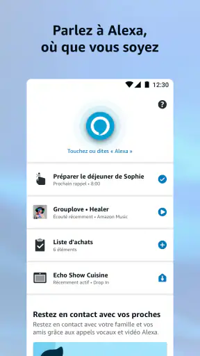 Amazon Alexa screenshot