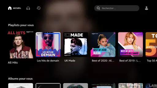 Amazon Music screenshot