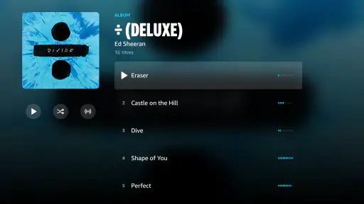 Amazon Music screenshot