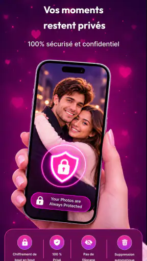 Amour IA - Câlin et bisous IA screenshot