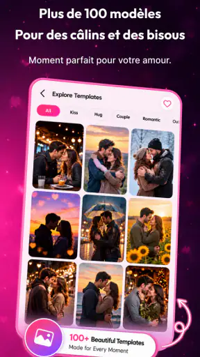 Amour IA - Câlin et bisous IA screenshot