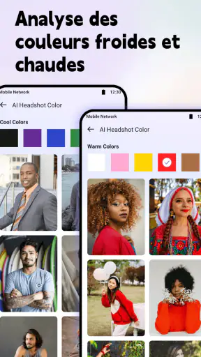 Analyse des couleurs screenshot