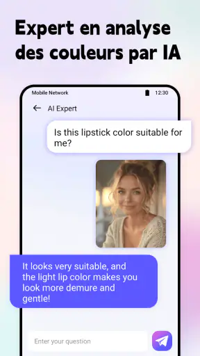 Analyse des couleurs screenshot