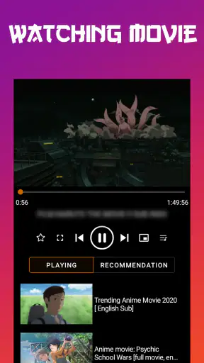 Anime tv - Anime Watching App screenshot