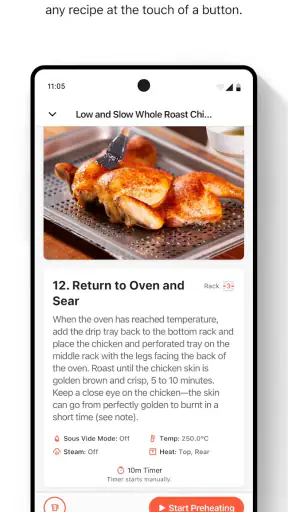 Anova Oven screenshot