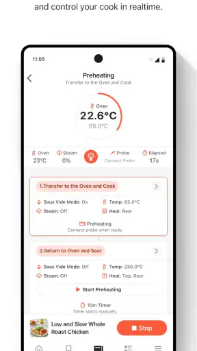 Anova Oven screenshot