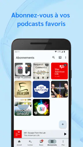 AntennaPod - Lecteur Podcast screenshot