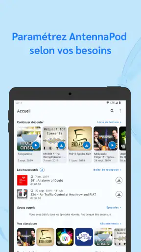 AntennaPod - Lecteur Podcast screenshot