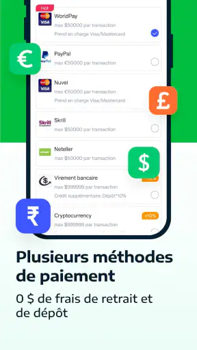 App de trading Speed XTrend screenshot