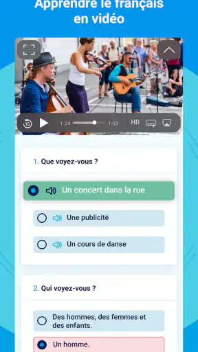 TV5MONDE EDU : apprendre screenshot