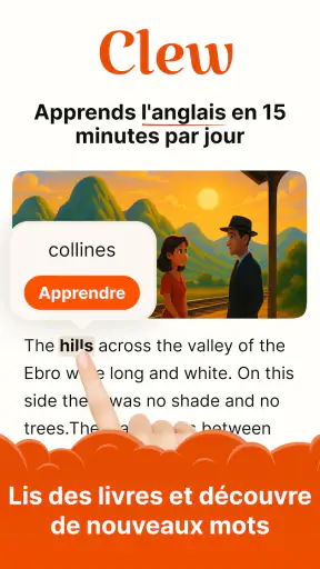 Apprends l'anglais en lisant screenshot