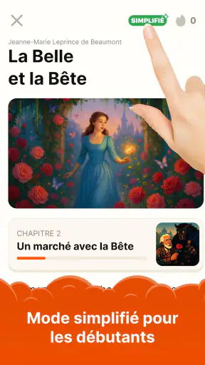 Apprends l'anglais en lisant screenshot