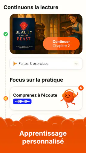 Apprends l'anglais en lisant screenshot