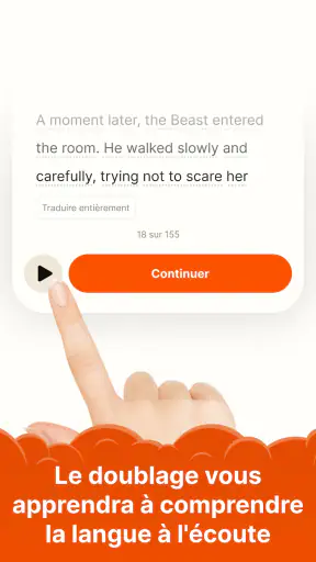 Apprends l'anglais en lisant screenshot