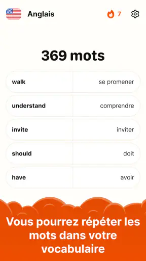 Apprends l'anglais en lisant screenshot