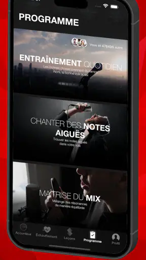 Sing Sharp - Cours de Chant screenshot