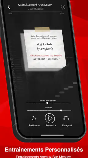Sing Sharp - Cours de Chant screenshot