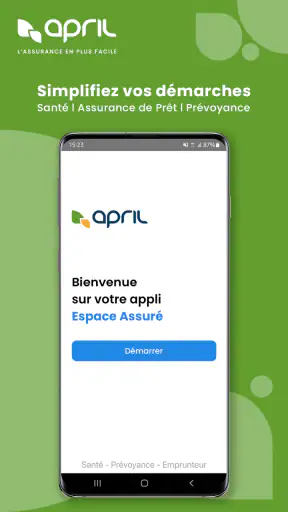 APRIL Santé Prévoyance Emprunt screenshot