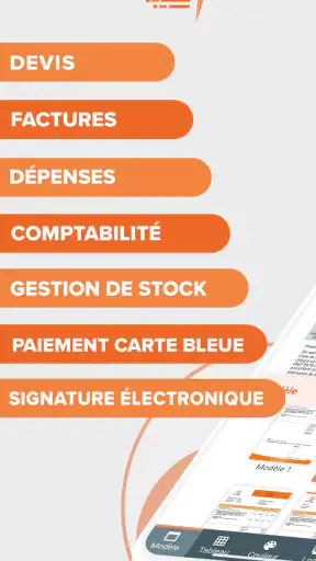 Artinove, Devis Facture facile screenshot