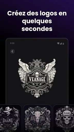 Arvin® - Créateur de logos IA screenshot