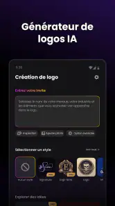 Arvin® - Créateur de logos IA screenshot