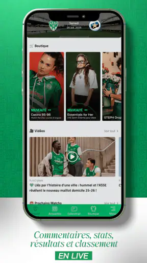 ASSE Officiel screenshot
