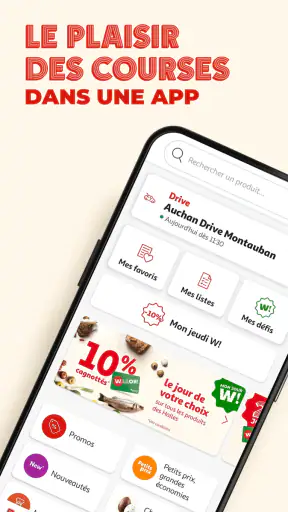 Auchan.fr - Courses & fidélité screenshot