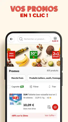 Auchan.fr - Courses & fidélité screenshot