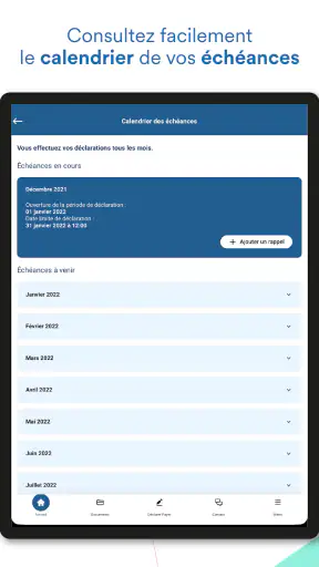 AutoEntrepreneur Urssaf screenshot