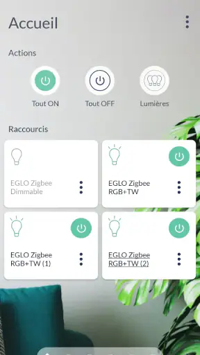 AwoX HomeControl screenshot