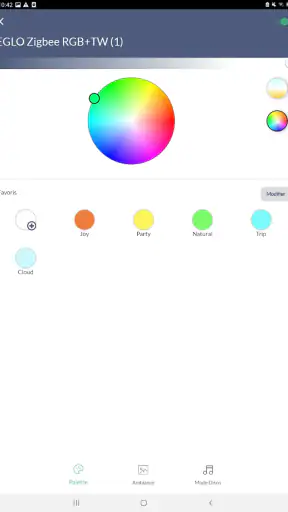 AwoX HomeControl screenshot