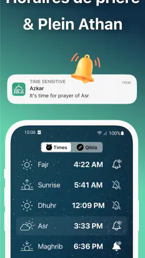 Azkar - اذكار : Athan & Prière screenshot