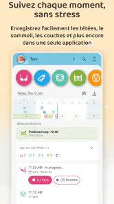 Baby Daybook - Suivi de Bébé screenshot