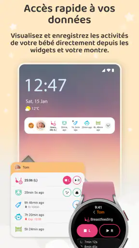 Baby Daybook - Suivi de Bébé screenshot