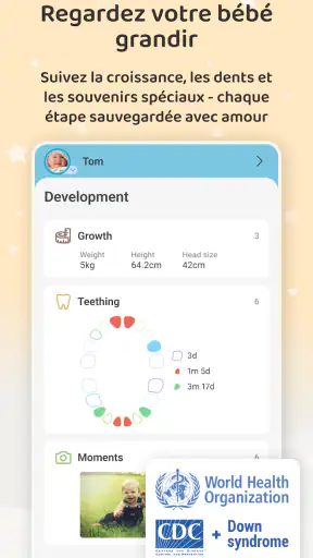 Baby Daybook - Suivi de Bébé screenshot