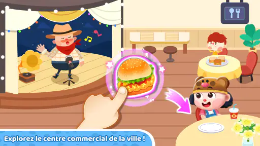 Baby Panda's Town: Centre Com. screenshot