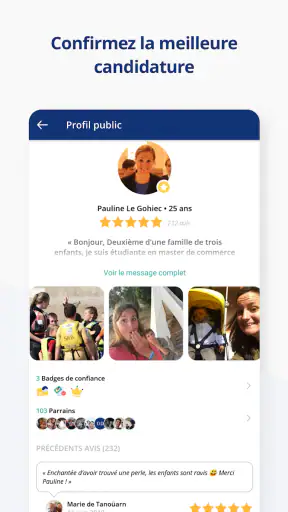 Babysittor screenshot