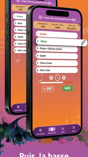 Bandle : Jeu Devine La Chanson screenshot