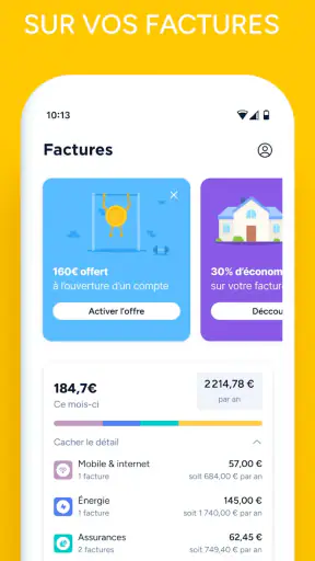 Bankin' : Gestion de budget screenshot