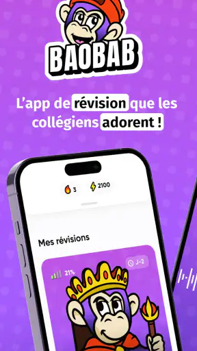 Baobab - L’IA des révisions screenshot