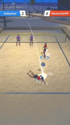 Beach Volley Clash screenshot