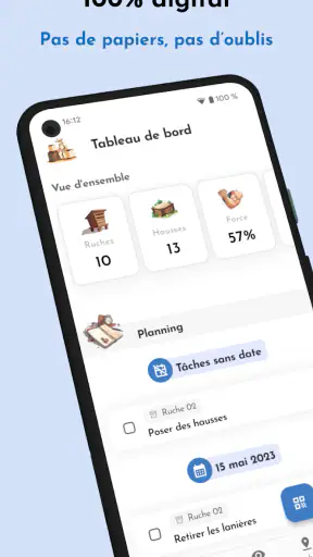 BeePerf - carnet de ruches screenshot