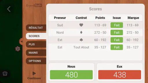 Belote screenshot