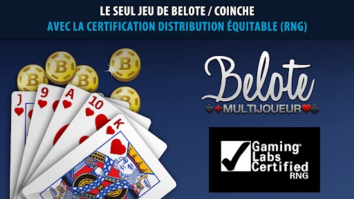 Belote & Coinche Multijoueur screenshot