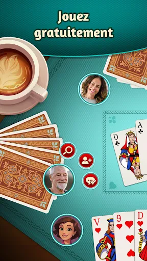 Belote.com - Belote et Coinche screenshot