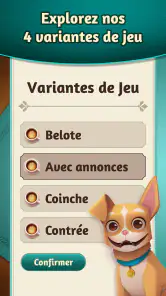 Belote.com - Belote et Coinche screenshot