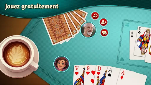 Belote.com - Belote et Coinche screenshot