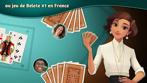 Belote.com - Belote et Coinche screenshot